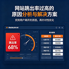 揭阳建站-网站跳出率过高的原因分析与解决方案