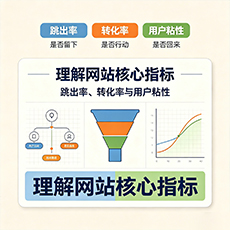 揭阳建站-理解网站核心指标：跳出率、转化率与用户粘性