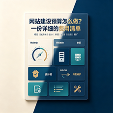 揭东建站-网站建设预算怎么做？一份详细的费用清单