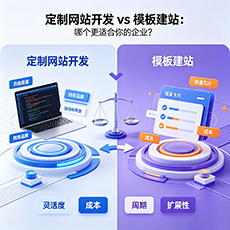 普宁建站-定制网站开发 vs 模板建站：哪个更适合你的企业？