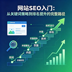 惠来建站-网站SEO入门：从关键词策略到排名提升的完整路径